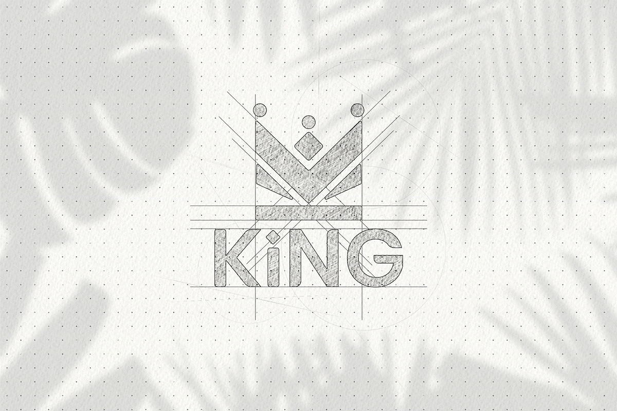 Pencil Sketch Logo Mockup V2, a Mockup by INTENTFX (Photo 8 of 14)