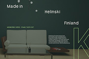 Mesborne – Modern Sans Serif Font, a Sans Serif Font by Vadovastd (Thumbnail 6 of 7)