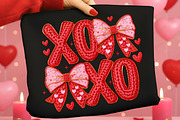 Yarn Crochet Coquette Valentine XOXO, an Illustration by Dream Creation (Thumbnail 2 of 4)