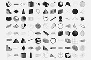90 Vector Texture Shapes, a Background Graphic by softulka (Thumbnail 16 of 16)
