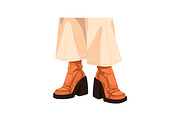 Women's legs in shoes set, a Person Illustration by PaperTrident (Thumbnail 2 of 12)