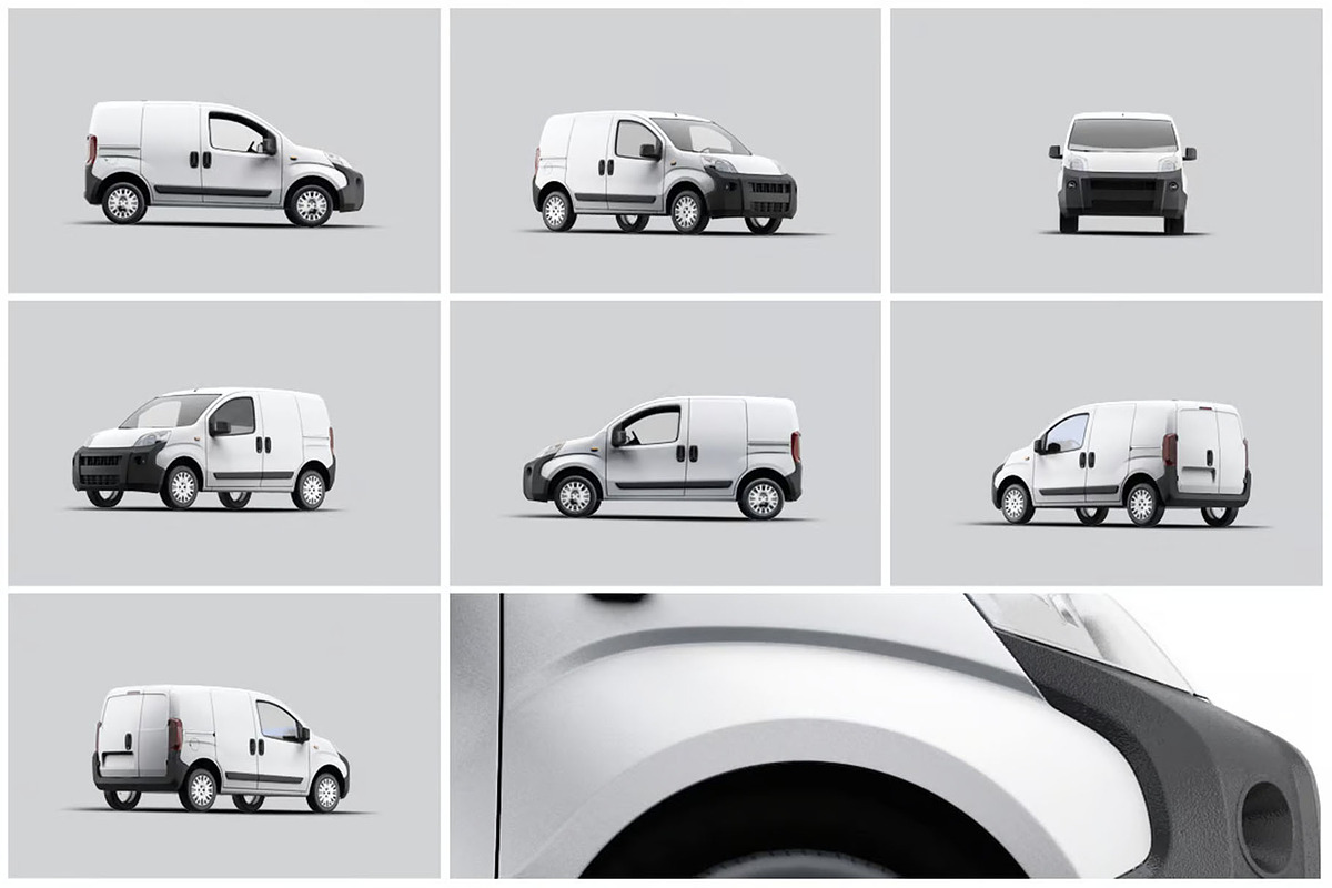 Cars Mock-up, a Product Mockup by DesignRushMarket (Photo 2 of 11)