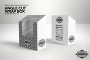 Angle Cut Sandwich Wrap Box Mockup, a Packaging Mockup by INCDesign (Thumbnail 3 of 6)