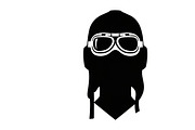 collection of pilot silhouettes, an Illustration by Amazin_art (Thumbnail 2 of 29)