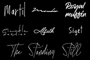 7 Handwriting Font Bundle, a Handwritten Font by Gittype (Thumbnail 2 of 12)