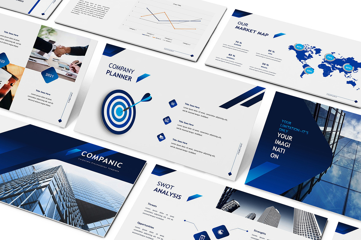 Companic Powerpoint Template, a Presentation Template by Incools Stokie (Photo 6 of 9)