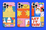 1970 CHRISTMAS POSTER CREATOR, an Illustration by okchizh (Thumbnail 4 of 8)