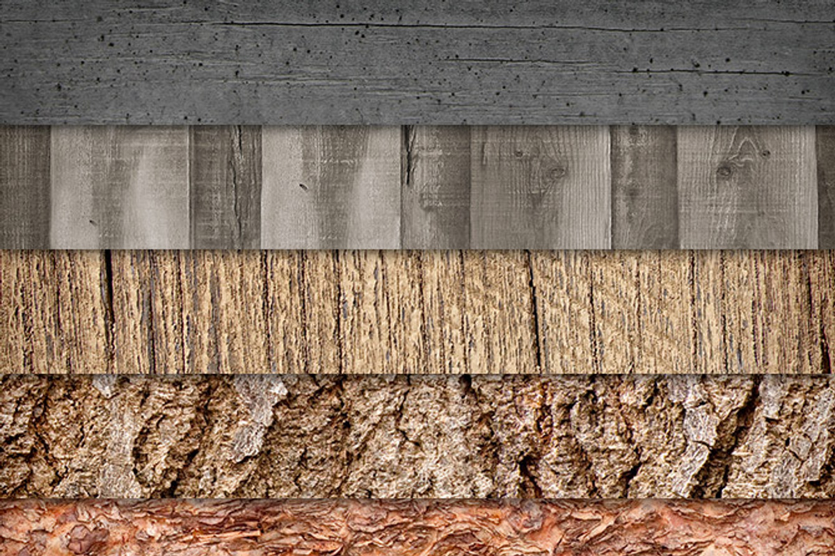 Seamless Wood Textures Pack 1 preview 2