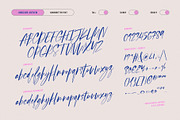 Unbound Anthem handwritten font, a Handwritten Font by Minna Kaario (Thumbnail 11 of 14)