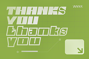 Areocheck Techno Fonts Three Styles, a Font by Erifqizefont (Thumbnail 15 of 15)