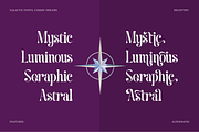 Moonveil Stellarion: Dream Font, a Serif Font by Helotype (Thumbnail 3 of 11)