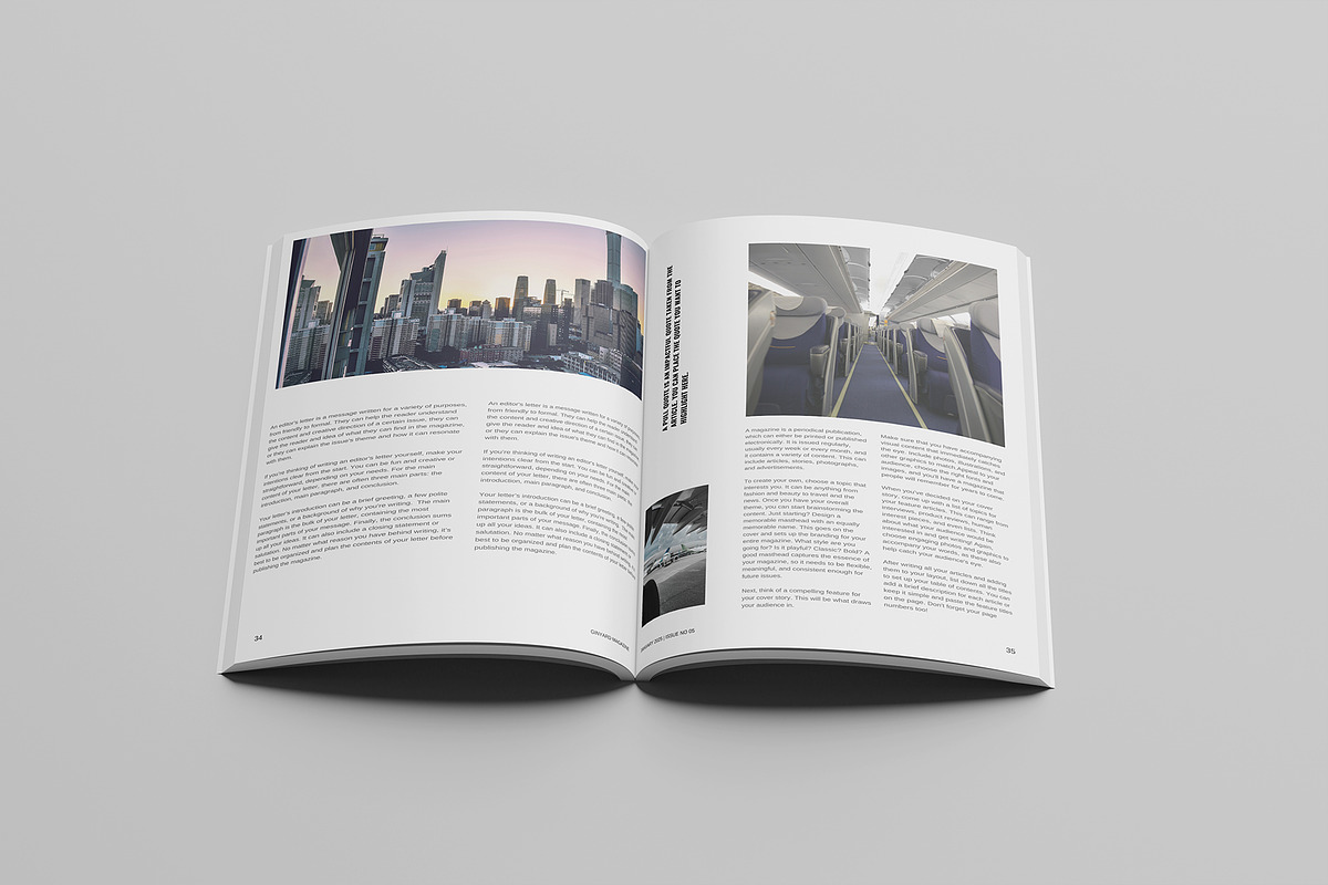 Magazine Mockup, a Books & Magazine Mockup by graphictime (Photo 5 of 6)