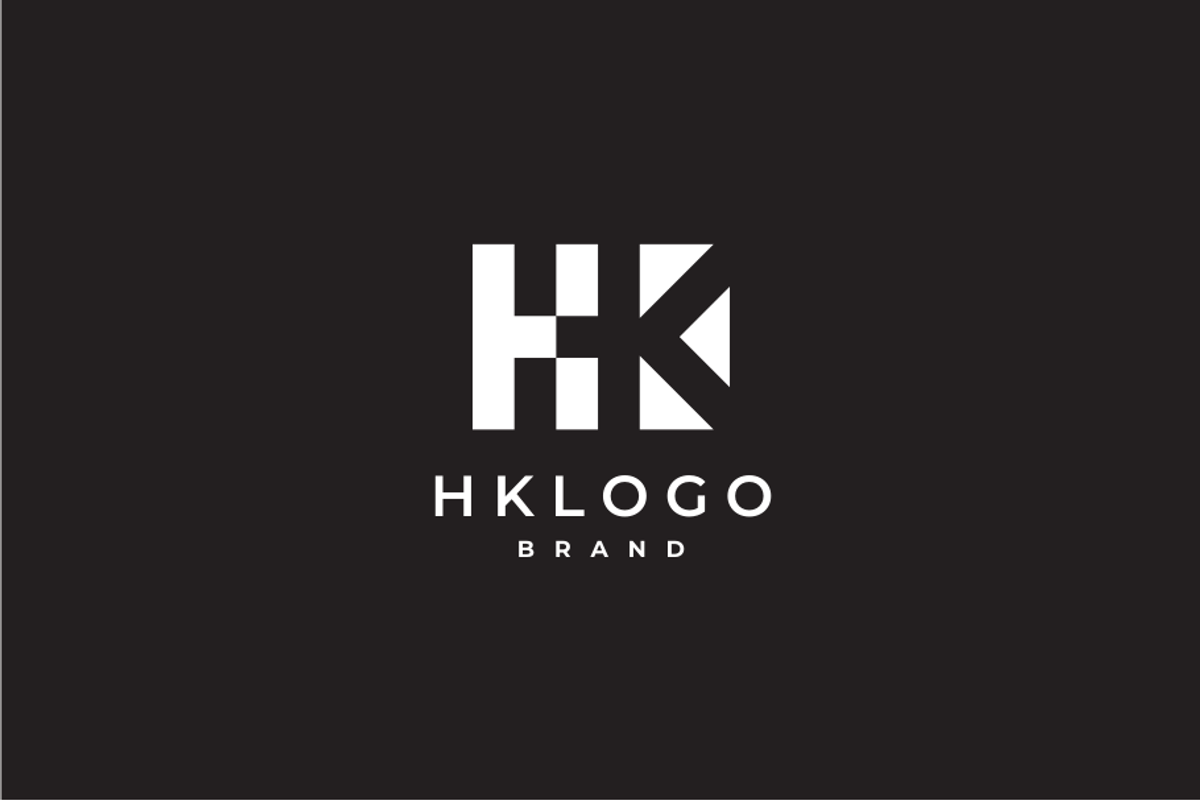 Monogram Initial Letter HK Logo, a Branding & Logo Template by johnkent (Photo 3 of 3)