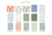Sgraffito Organic Stripe Collection, a Pattern Graphic by TSTUDIO (Thumbnail 3 of 9)