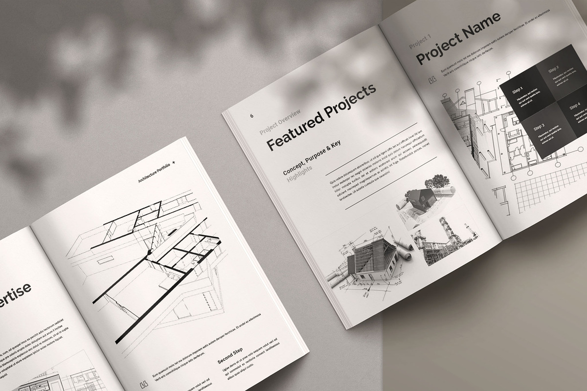 Architecture Brochure, a Brochure Template by RsmBoutique2021 (Photo 3 of 5)