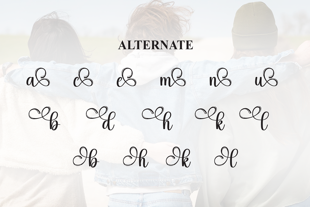 Humble | Script Font, a Handwritten Font by Scratchones (Photo 8 of 9)