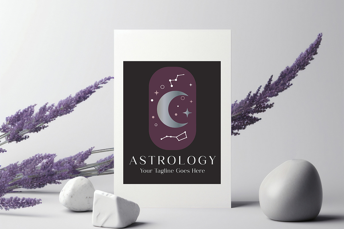 Astrology & Celestial Logo Template, a Branding & Logo Template by YUDesignStore (Photo 8 of 9)