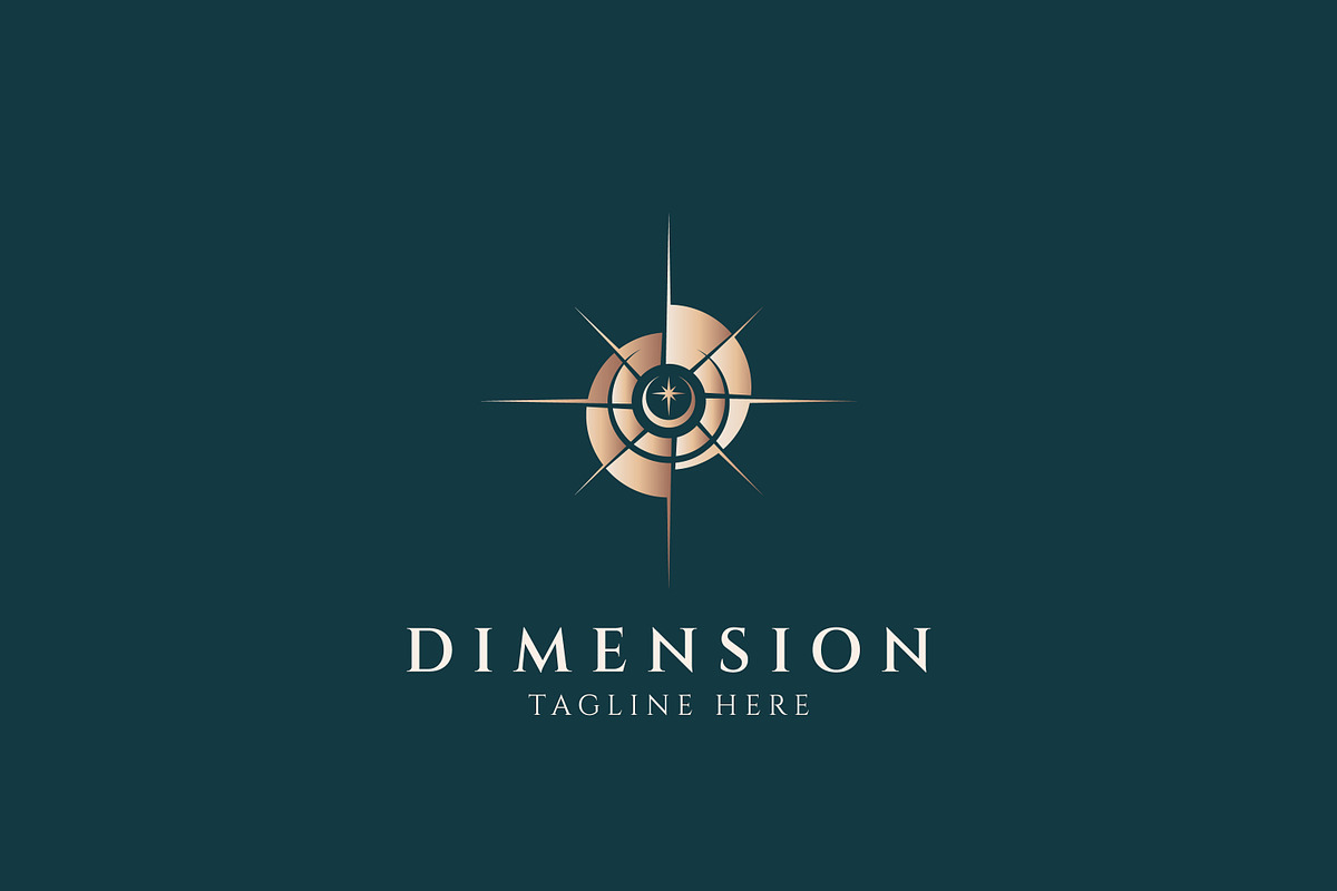 Abstract Gold Star Elegant Logo, a Branding & Logo Template by Signatoro (Photo 1 of 3)