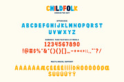INTRO SALE! - Childfolk, a Sans Serif Font by Good Java Studio (Thumbnail 6 of 10)
