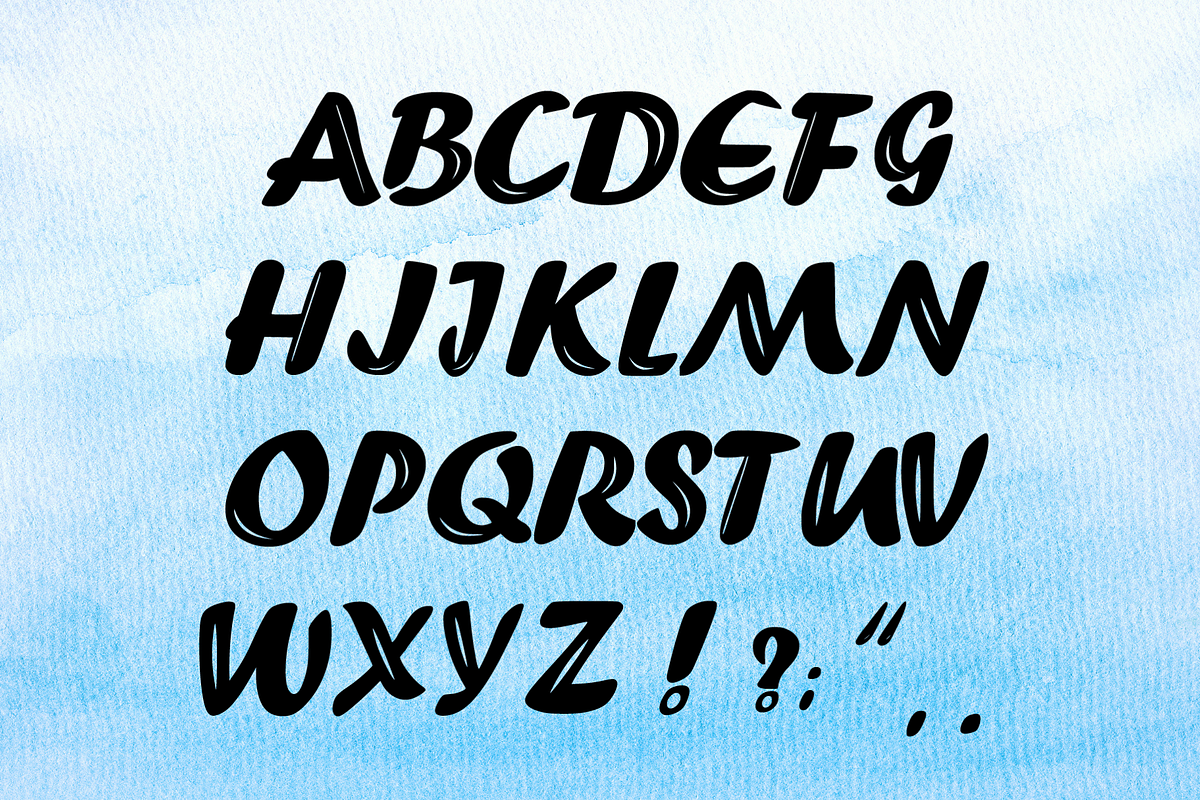 Simple Irtiqa Display Font, a Handwritten Font by The WYLD Tribe (Photo 3 of 3)