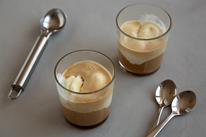 Homemade Affogato Coffee Ice Cream, a Food & Drink Photo by LiudmylaChuhunova