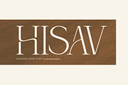 Hisav, a Serif Font by Flawless And Co (Thumbnail 1 of 3)