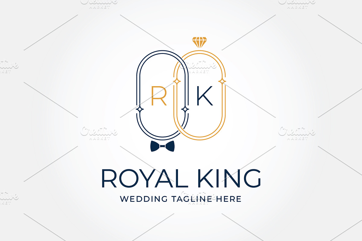 Angles Royal King - Wedding Logo, a Branding & Logo Template by Creattlle (Photo 1 of 4)