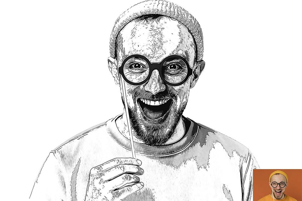 Pop Cartoon Studio FX Photoshop, an Action Add-On by Studio Retouch (Photo 5 of 14)
