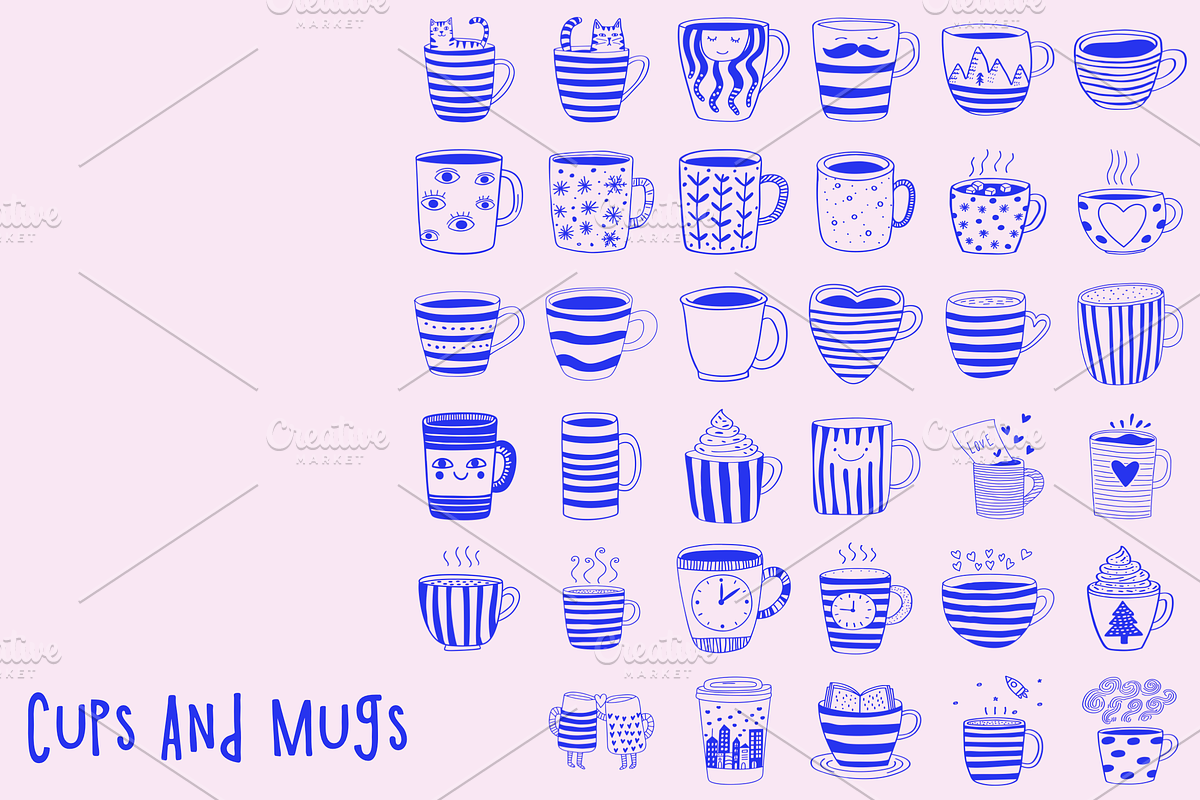 1001 Cute Doodles Bundle, an Object Illustration by Danil Polshin (Photo 17 of 65)