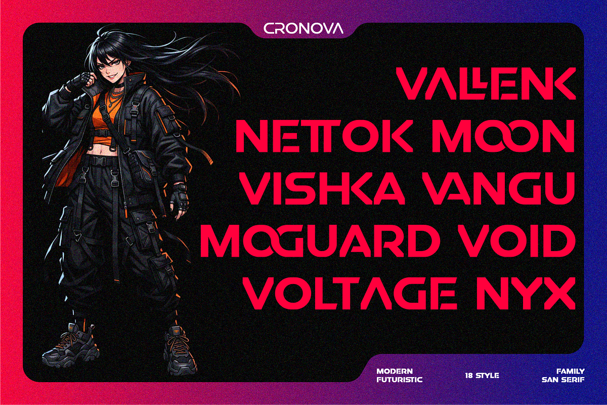 Cronova Family Sans Serif, a Sans Serif Font by Eotype Studio (Photo 8 of 10)