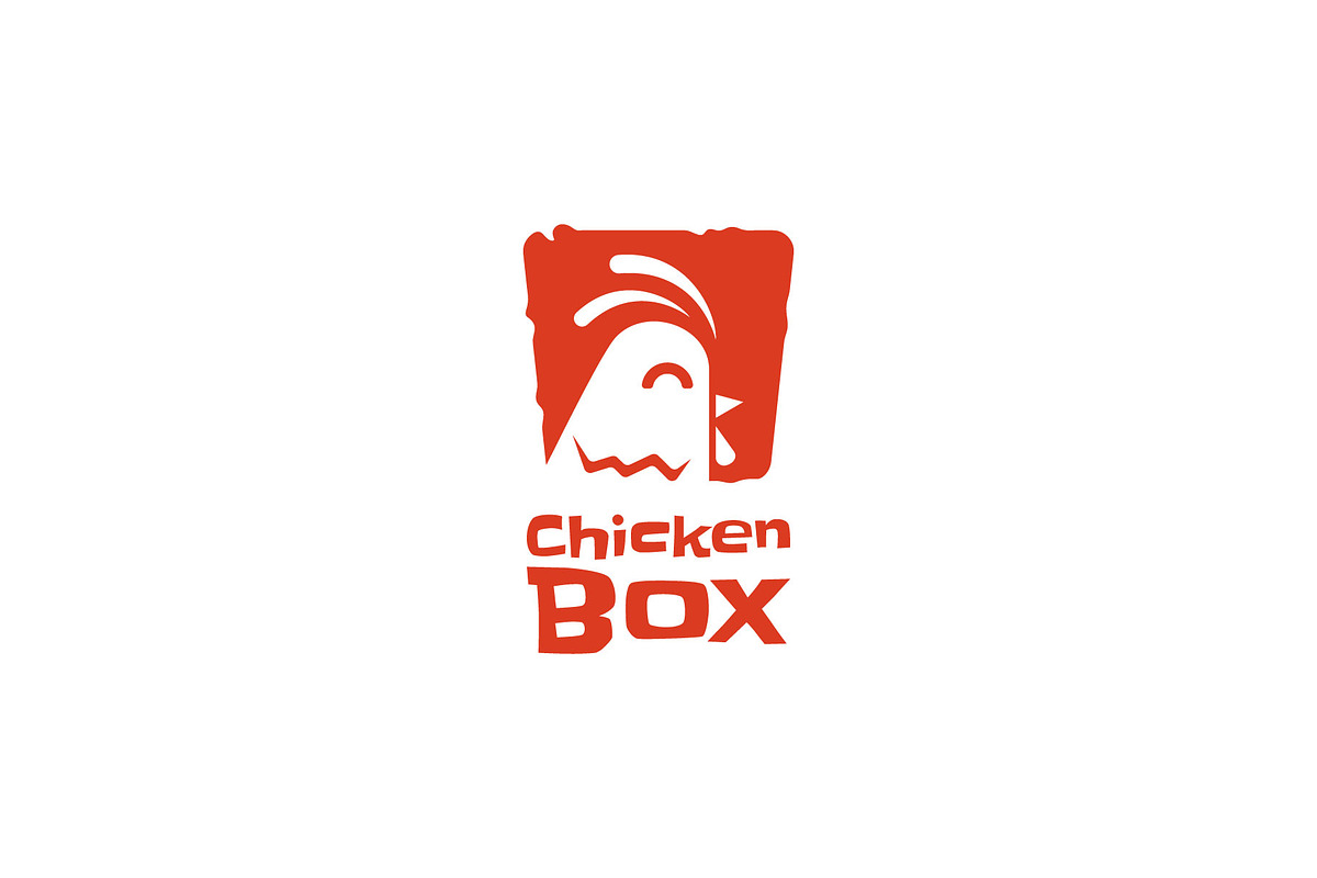 Chicken Box – Fun & Bold Food Logo, a Branding & Logo Template by Kreatiflogo (Photo 1 of 3)