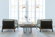 Yak armchairs set, a Furniture 3D Model by inDahouze (Thumbnail 2 of 10)