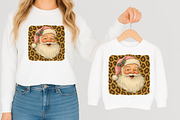 Vintage Santa with Leopard, Christma, an Illustration by Libby Wishes (Thumbnail 7 of 8)