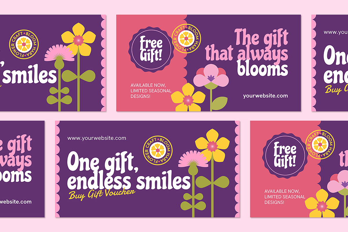 Bloomhara - Facebook Ads, a Social Media Template by Fannan Studio (Photo 3 of 3)