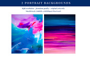 Bright Abstract Backgrounds, a Texture Graphic by Carla Fern Designs (Thumbnail 3 of 10)