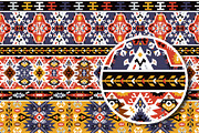 Collection Bright Aztec Patterns, a Pattern Graphic by tomuato (Thumbnail 2 of 4)
