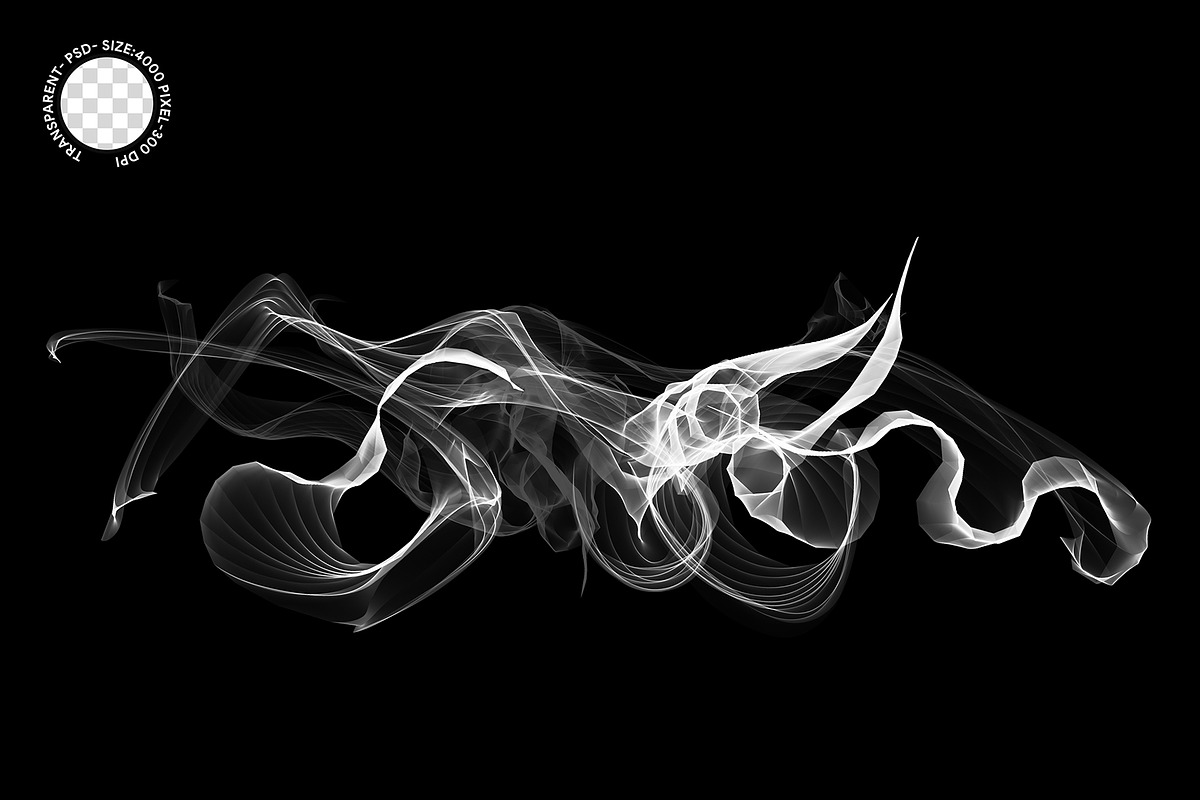 Transparent Smoke PNG & PSD Pack, a Texture Graphic by MRI STUDIO (Photo 8 of 14)