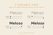 Meloso Variable Hand Drawn Typeface, a Sans Serif Font by Rachel Kick (Thumbnail 10 of 12)