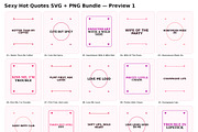 Sexy hot quotes svg bundle, an Object Graphic by HeavensStar (Thumbnail 5 of 7)