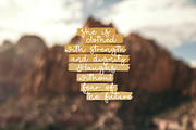 Milk&Honey, a Font by Paul Hewitt (Thumbnail 6 of 6)