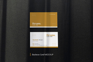 Business Card Mockup