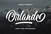 Orlande - Awesome for Branding, a Script Font by Blankids Studio (Thumbnail 1 of 13)