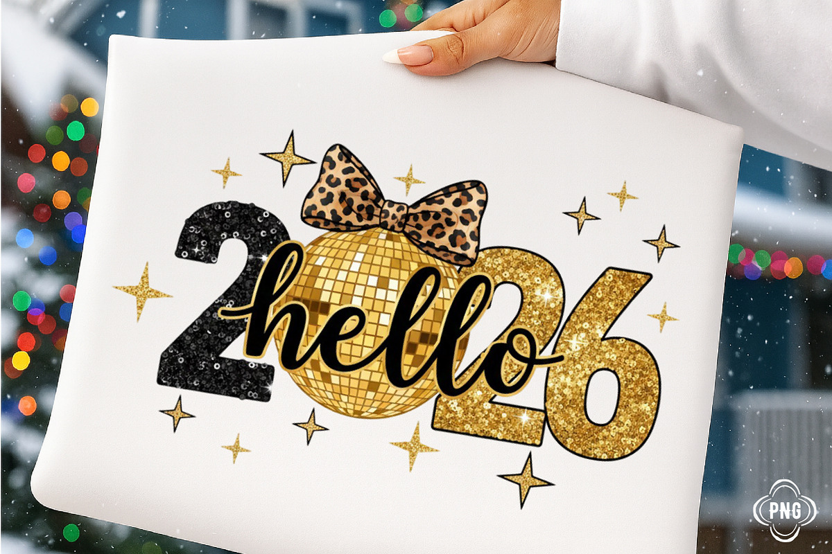 Hello 2026 PNG, an Illustration by SinaCreation (Photo 1 of 10)