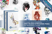 artinone Photoshop Brushes, a Brush Add-On by artinone.art (Thumbnail 3 of 10)