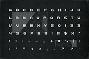 Night Division – Future Font, a Font by Clint English (Thumbnail 3 of 8)