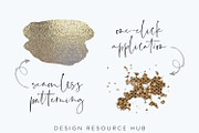 Metallic Glitter PS Layer Styles, a Layer Style Add-On by Design Resource Hub (Thumbnail 2 of 5)