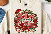Believe in the Magic of Christmas, a Seasonal Illustration by Canvas Craft (Thumbnail 2 of 6)