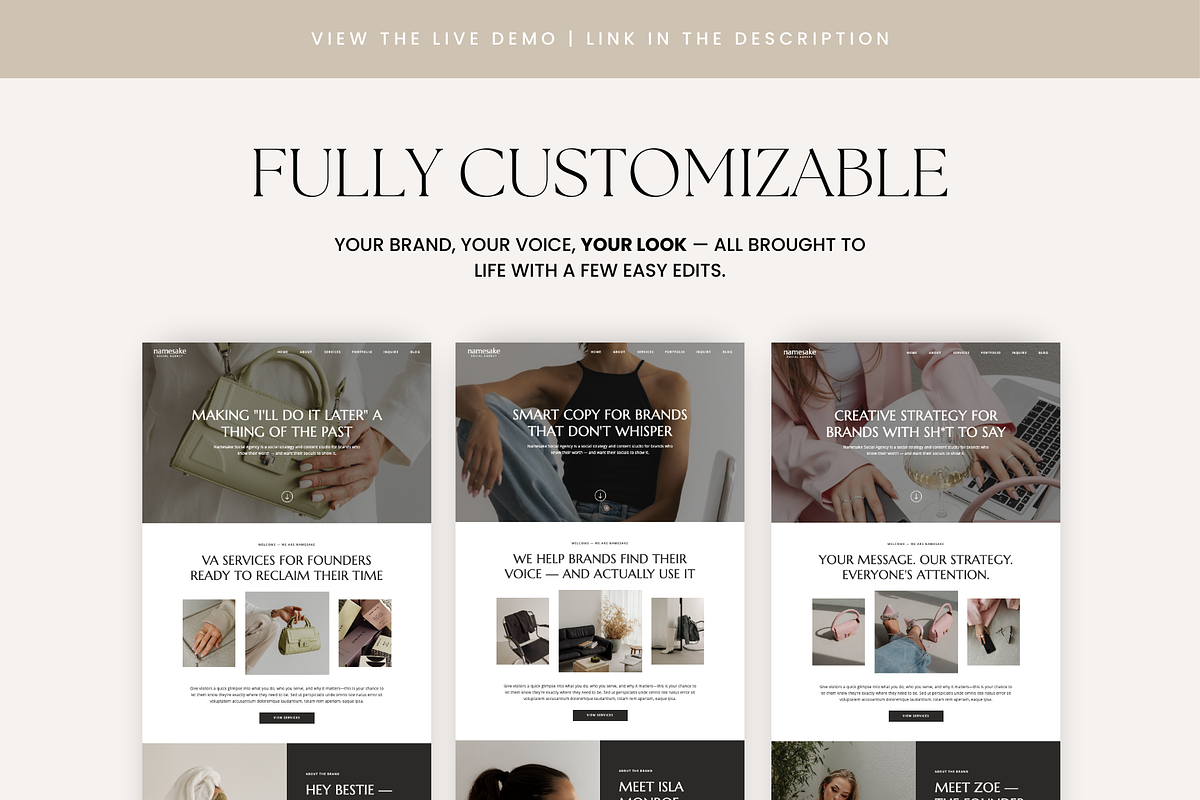 Showit Website Template | Agency, a Websites & App Template by Rosetta Lane Design (Photo 7 of 10)