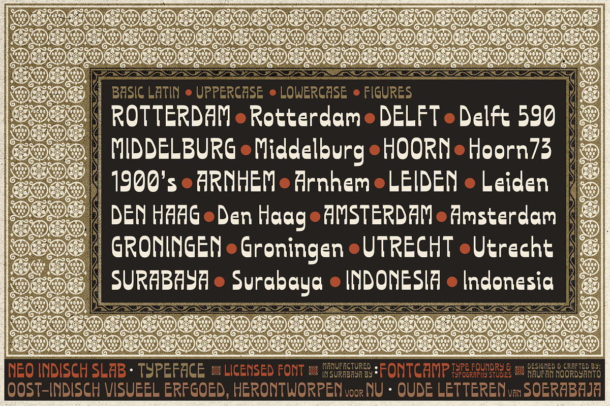 Neo Indisch Slab Font, a Slab Serif Font by Fontcamp Type Foundry (Photo 6 of 7)
