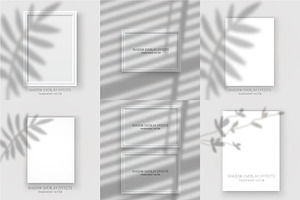 Shadow overlay effects Set